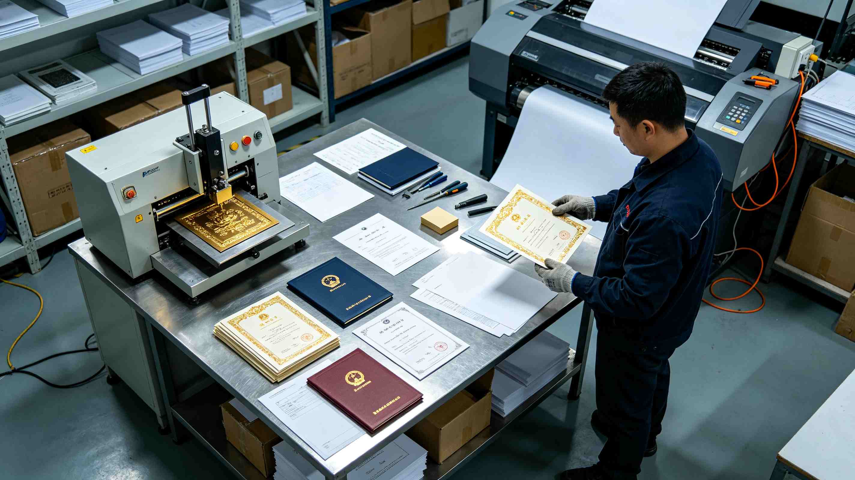 企业证件制作全指南：为什么一站式合规方案能省下40%管理成本